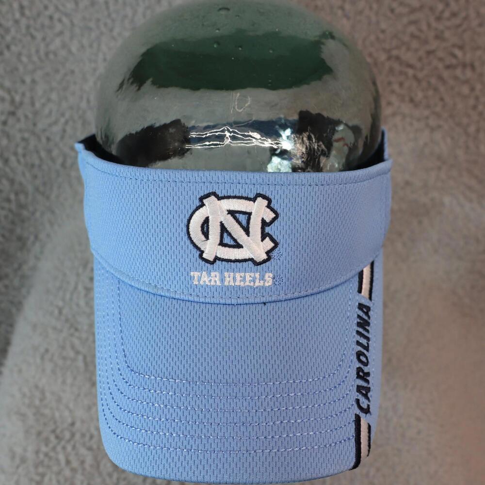 UNC Tarheels Visor Hat NWT New Cap Strap Collegiate Headwear - Picture 2 of 11